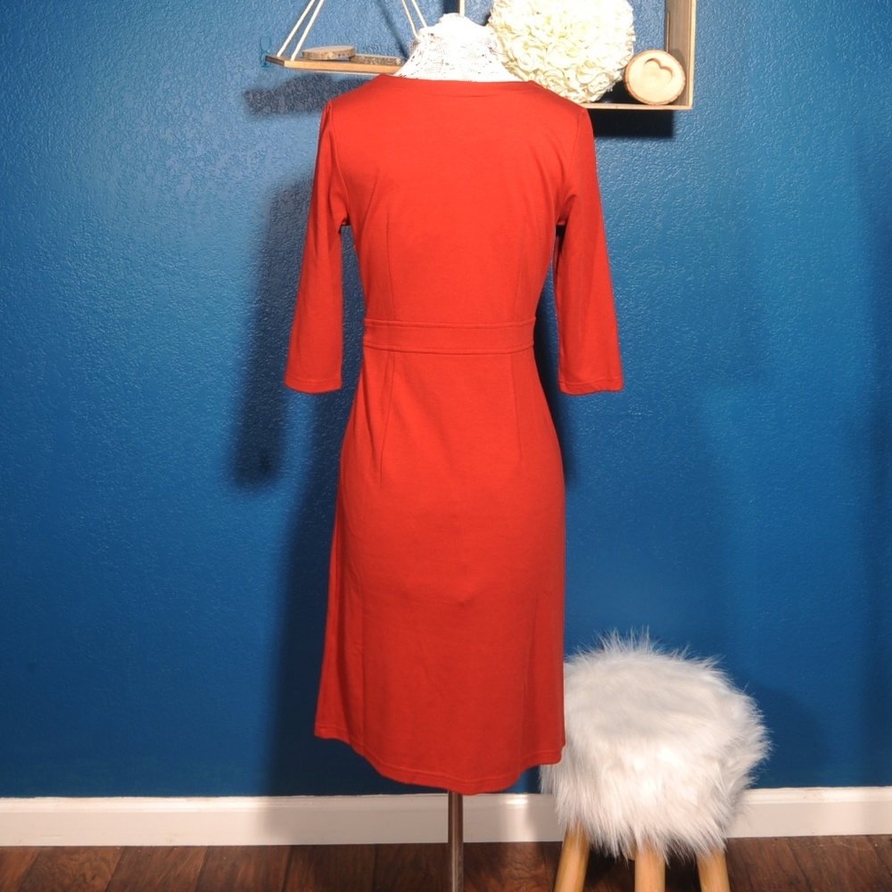 Misslook red midi dress - Picture 5 of 7